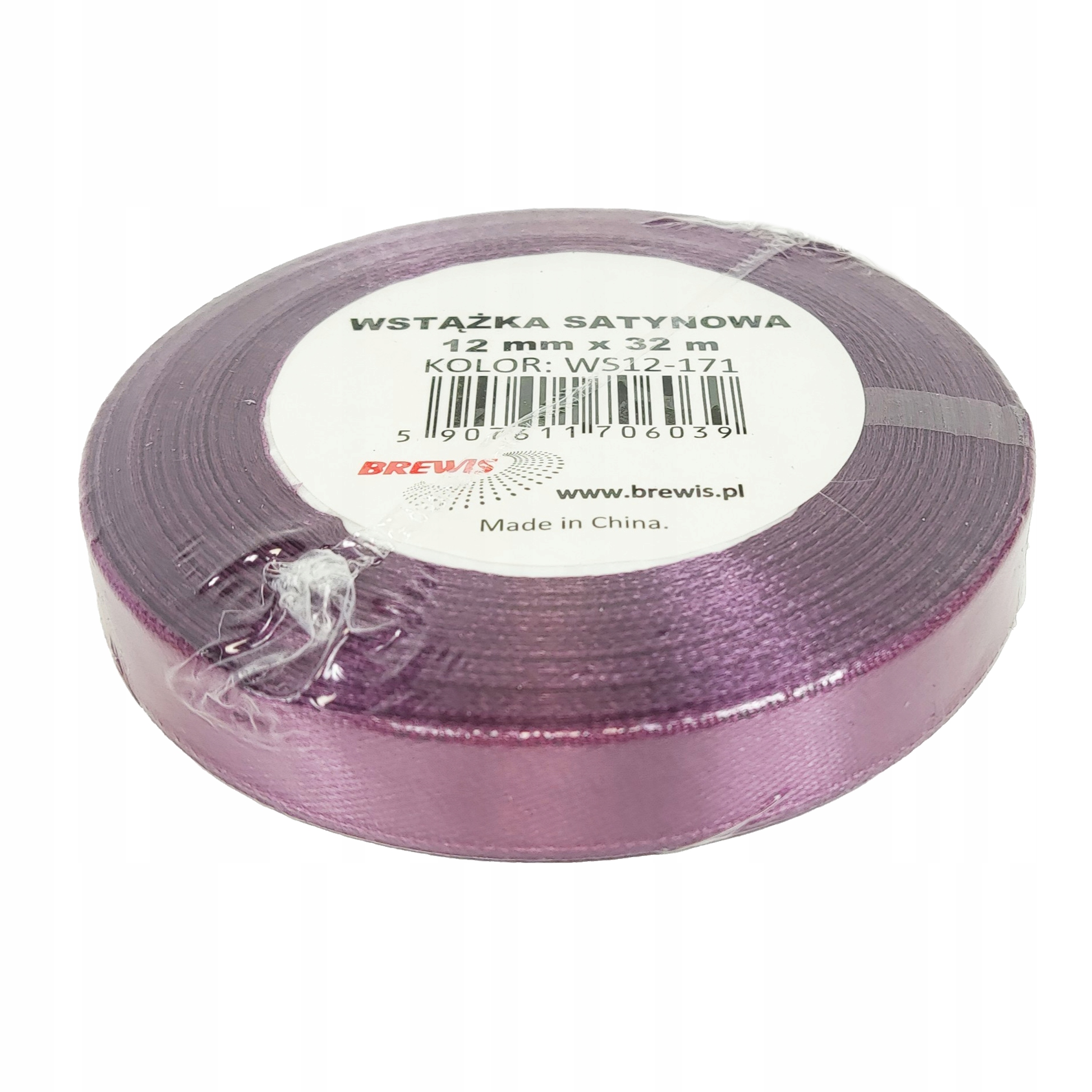 Wstążka satynowa 12mmx32 m śliwkowy | espryciarze.pl |Kup w super cenie!