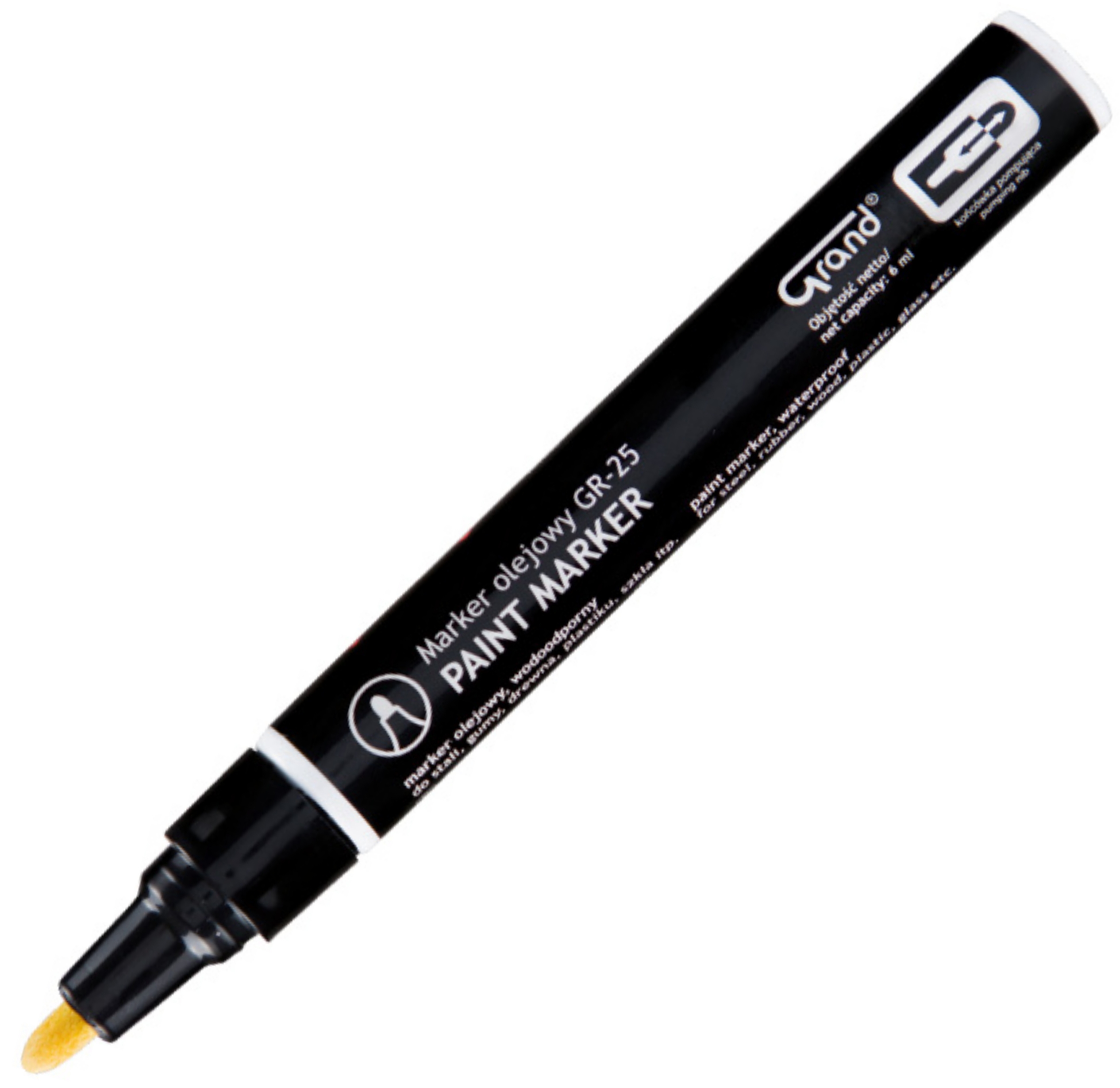 Marker olejowy Grand gr-25 czarny | espryciarze.pl |Sprawdź ofertę!