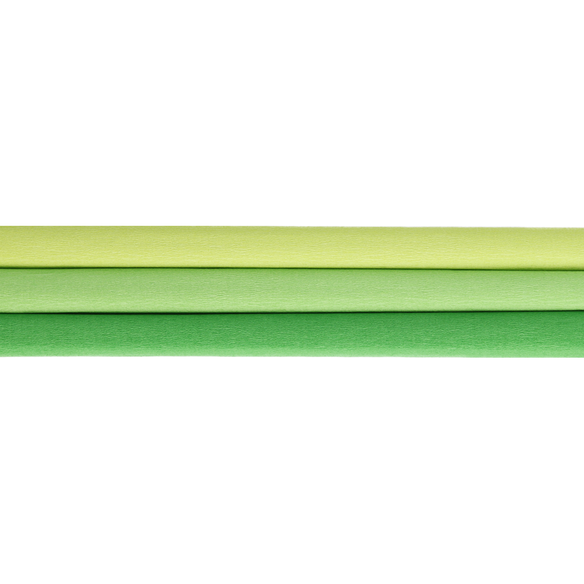 Bibuła marszczona 25x200 cm, jasnozielony mix 3 kolory, 3 rolki | espryciarze.pl |Kup w super cenie!