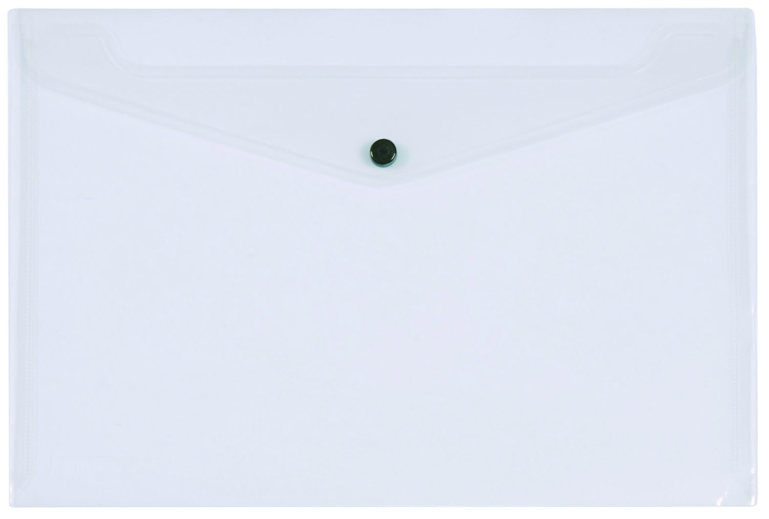 Teczka kopertowa Q-Connect zatrzask, pp, A4, 172mikr., przeźroczysta | espryciarze.pl |Zamów online!