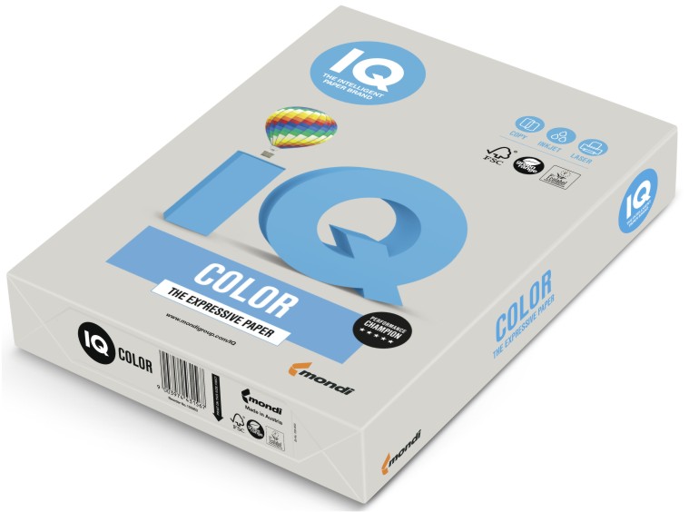 Papier ksero iq color A4 szary gr21 | espryciarze.pl |Kup teraz!