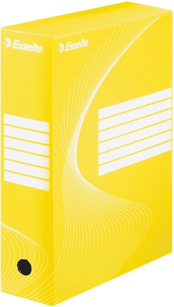 Pudełka archiwizacyjne boxy 100 mm, pojemność 1000 kartek, żółty - pojemnik do | espryciarze.pl |Działaj teraz!