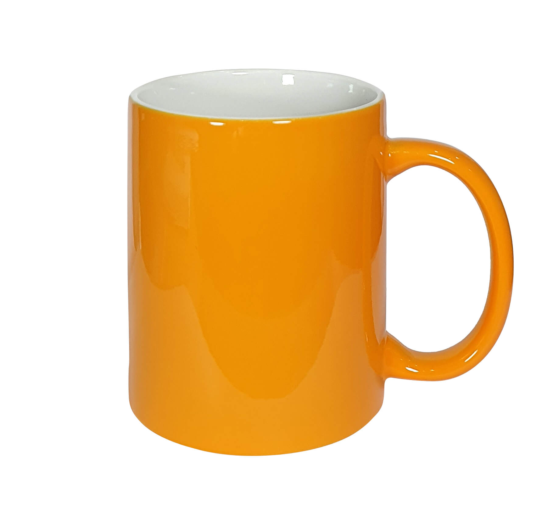 Kubek ceramiczny 360 ml żółty standard + grawer | espryciarze.pl |Kup w super cenie!