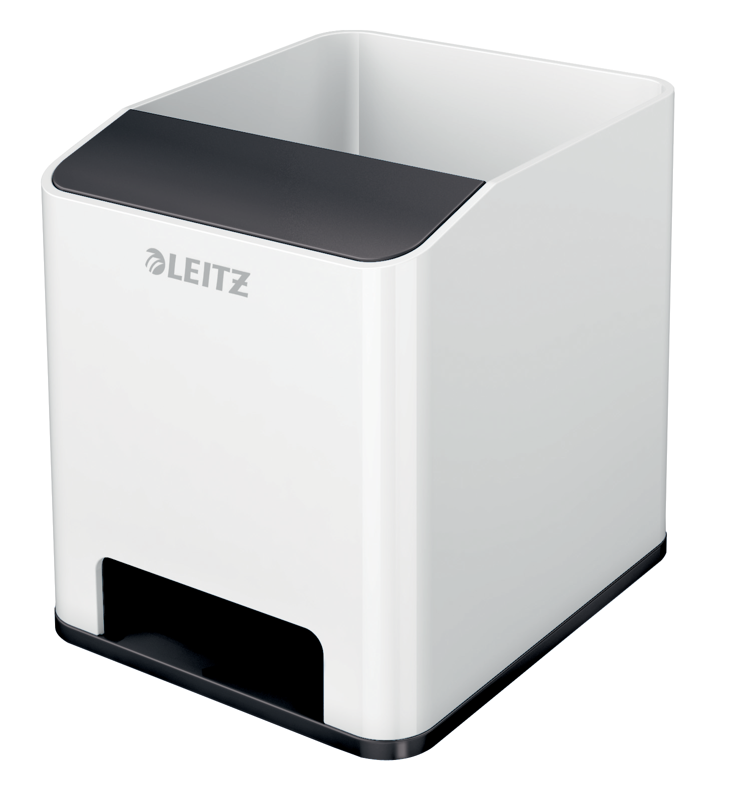 Kubek na długopisy Leitz wow ze wzmacniaczem dźwięku kolor czarny | espryciarze.pl |Kup od ręki!