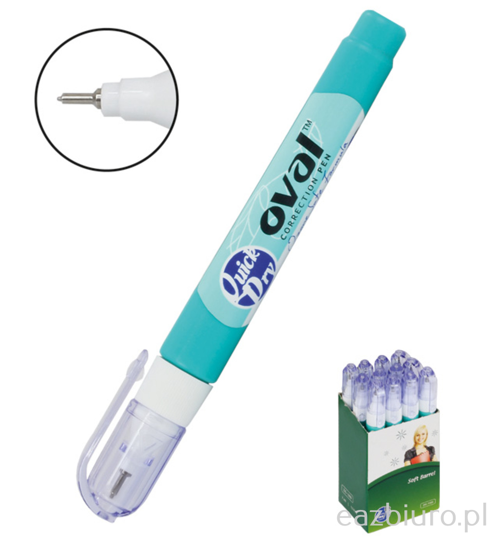 Korektor Oval metalowa końcówka zig-1000 | espryciarze.pl |Weź najlepszą cenę!