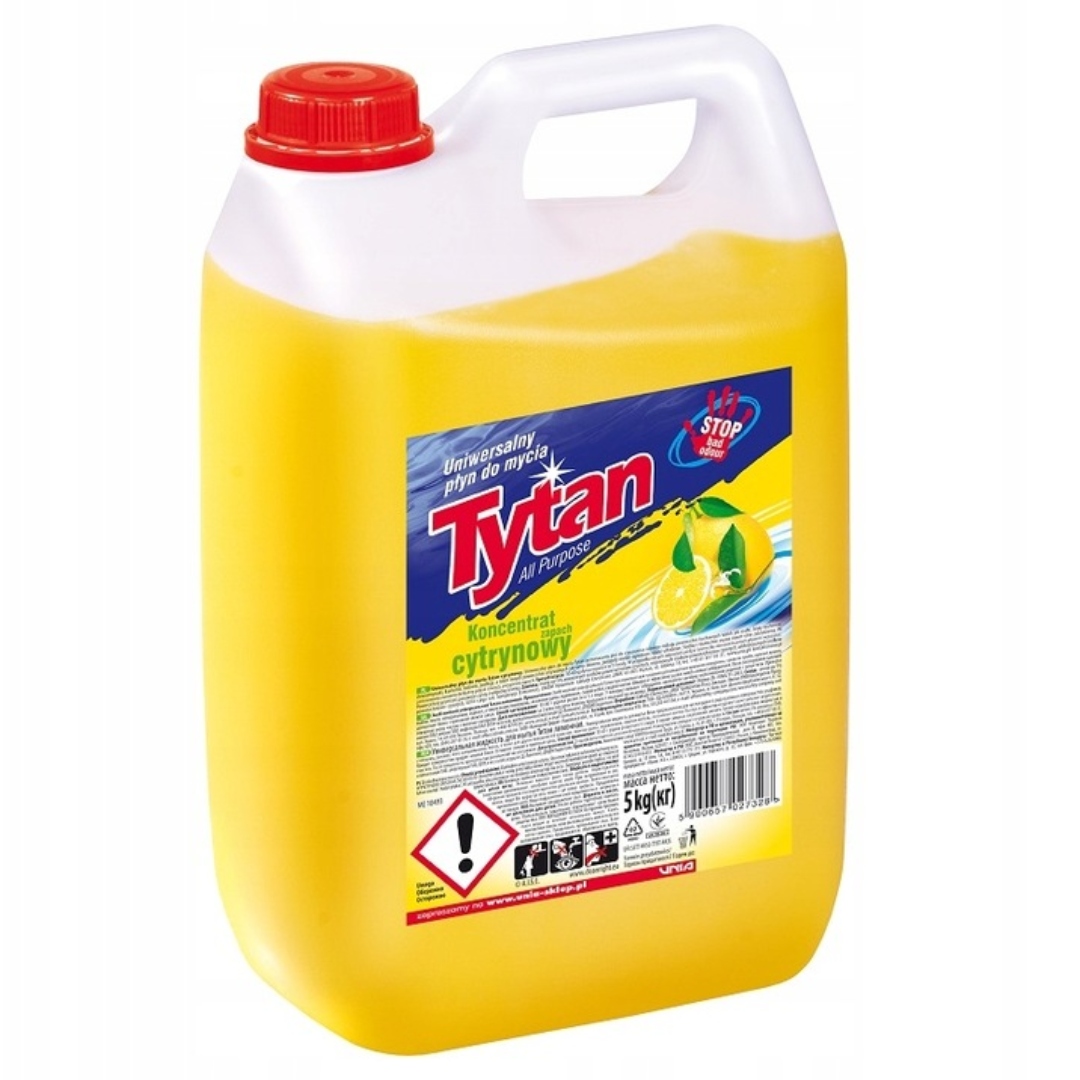 Płyn do podłóg Tytan cytrynowy 5 l | espryciarze.pl |Zamów online!