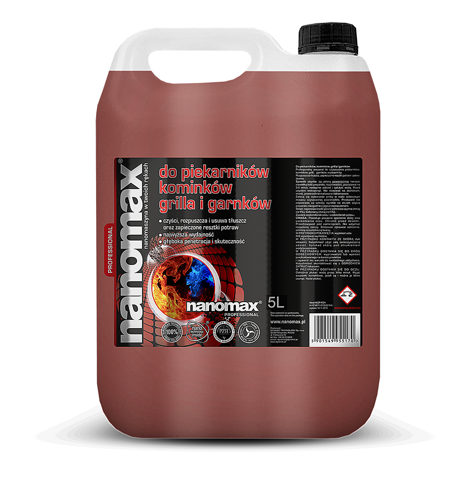 Nanomax do piekarników, kominków i grilla 5 l | espryciarze.pl |Kliknij i kup!