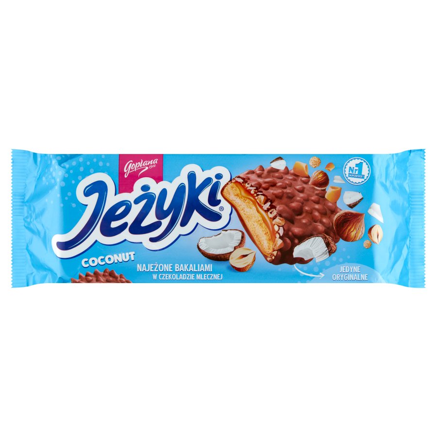 Ciastka jeżyki, goplana, 140 g, kokosowe | espryciarze.pl |Złap promocję!