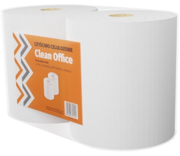 Czyściwo uniwersalne celulozowe Clean Office 2 rolki | espryciarze.pl |Skorzystaj teraz!