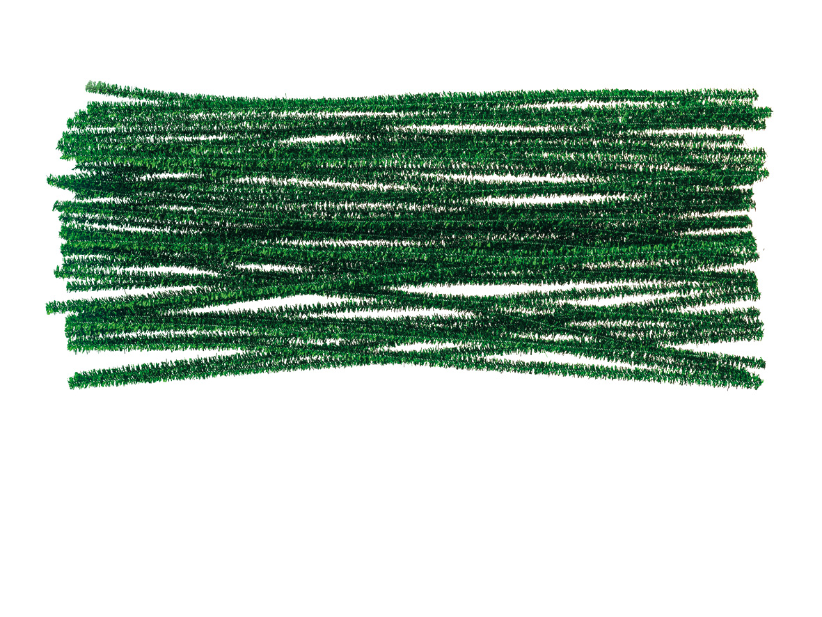 Druciki kreatywne metalizowane 30 cm zestaw 25 sztuk zielone | espryciarze.pl |Kliknij i kup!