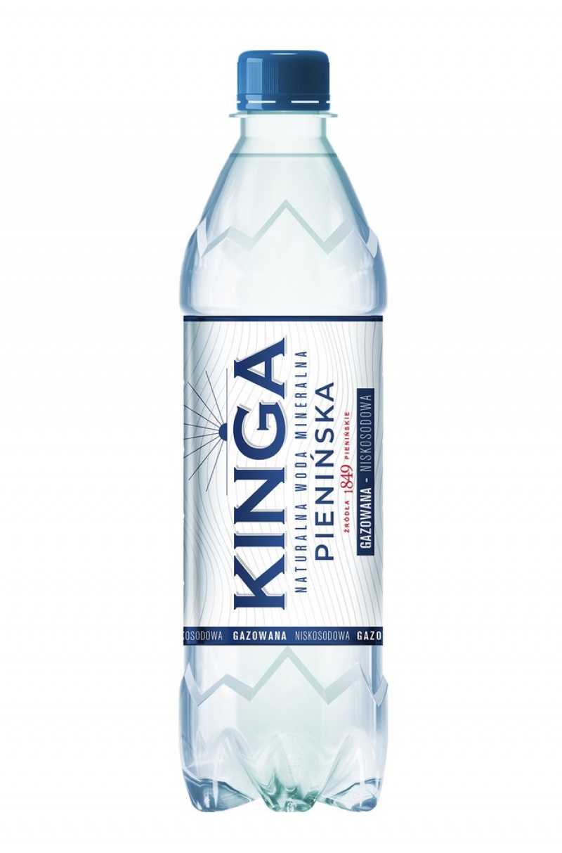 Woda mineralna Kinga Pienińska, gazowana, 0,5 l | espryciarze.pl |Kliknij i kup!