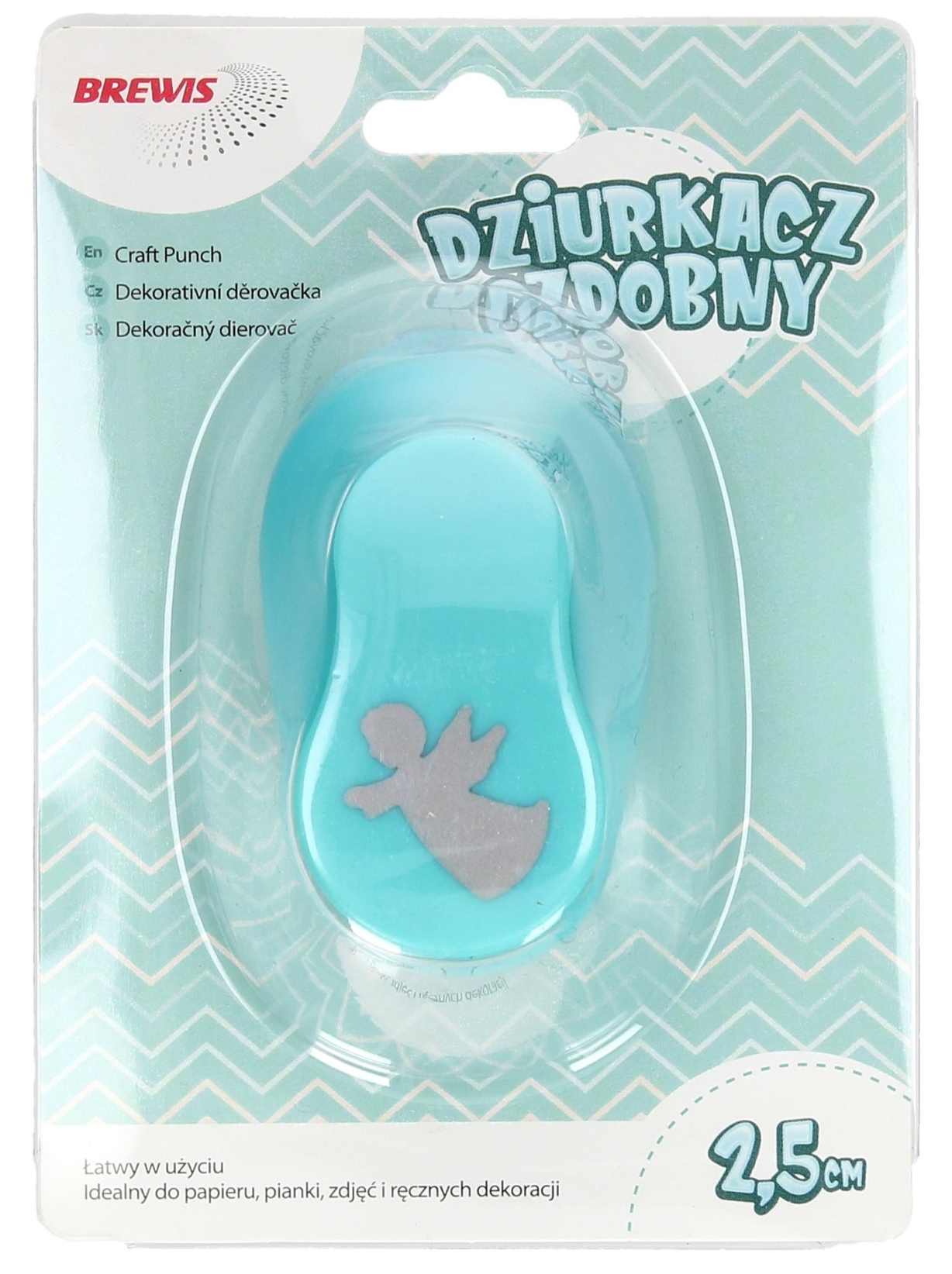 Dziurkacz ozdobny 2,5 cm aniołek | espryciarze.pl |Działaj teraz!