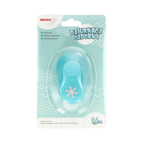 Dziurkacz ozdobny 1,6 cm śnieżynka | espryciarze.pl |Złap promocję!
