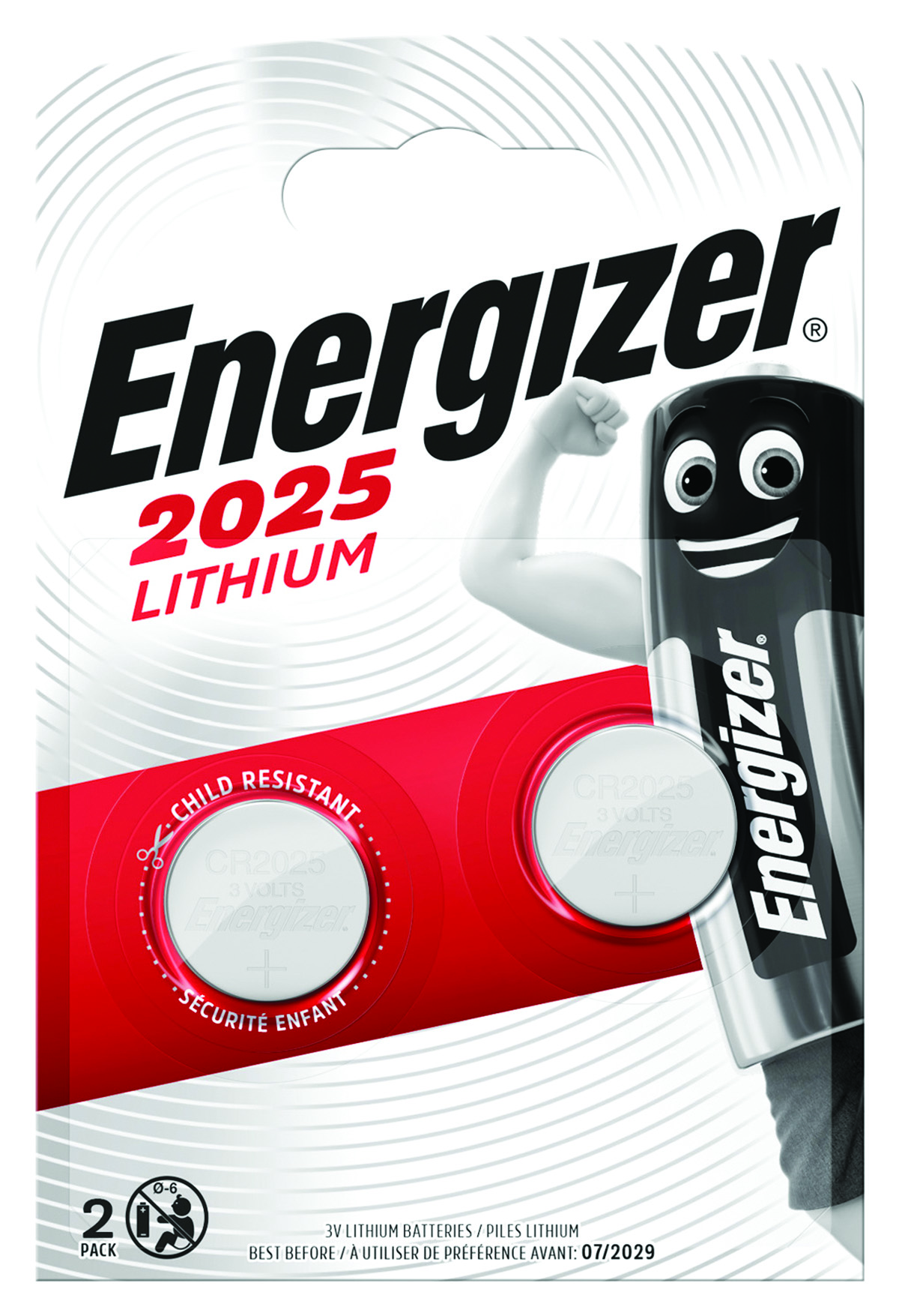 Bateria cr2025 Energizer 2 sztuki | espryciarze.pl |Zamów online!