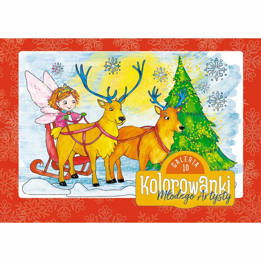 Kolorowanki młodego artysty 4+ A4 zimowo i świątecznie | espryciarze.pl |Działaj teraz!