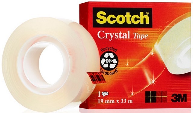 Taśma klejąca Scotch 600 19 mm x 33 m crystal | espryciarze.pl |Zgarnij ofertę!