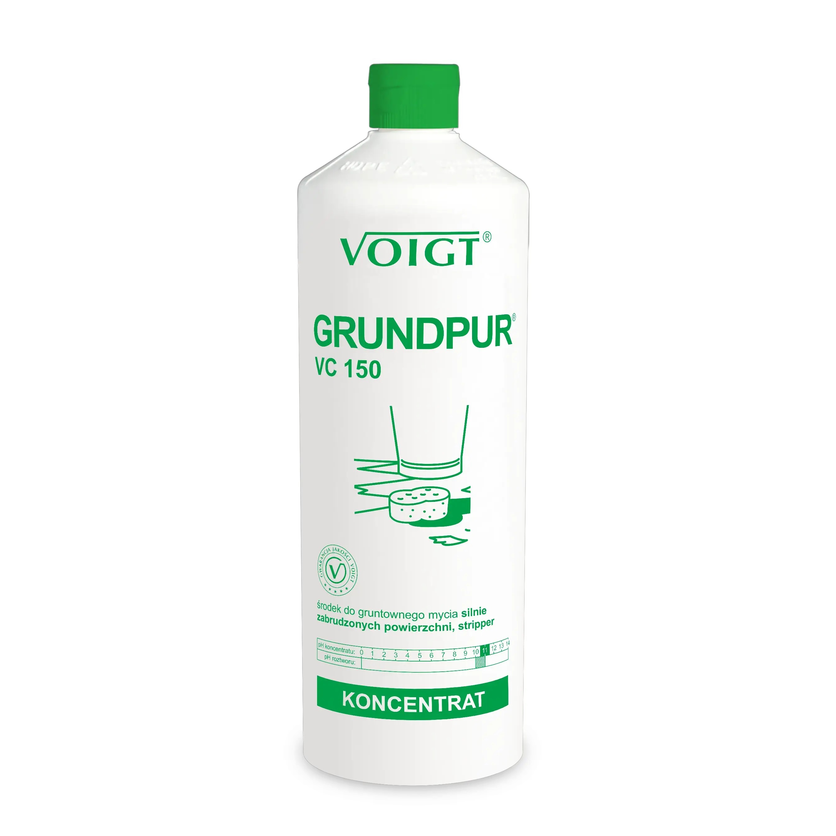 Płyn do mycia silnie zabrudzonych powierzchni Voigt grund Pur vc150 1 l | espryciarze.pl |Zamów natychmiast!