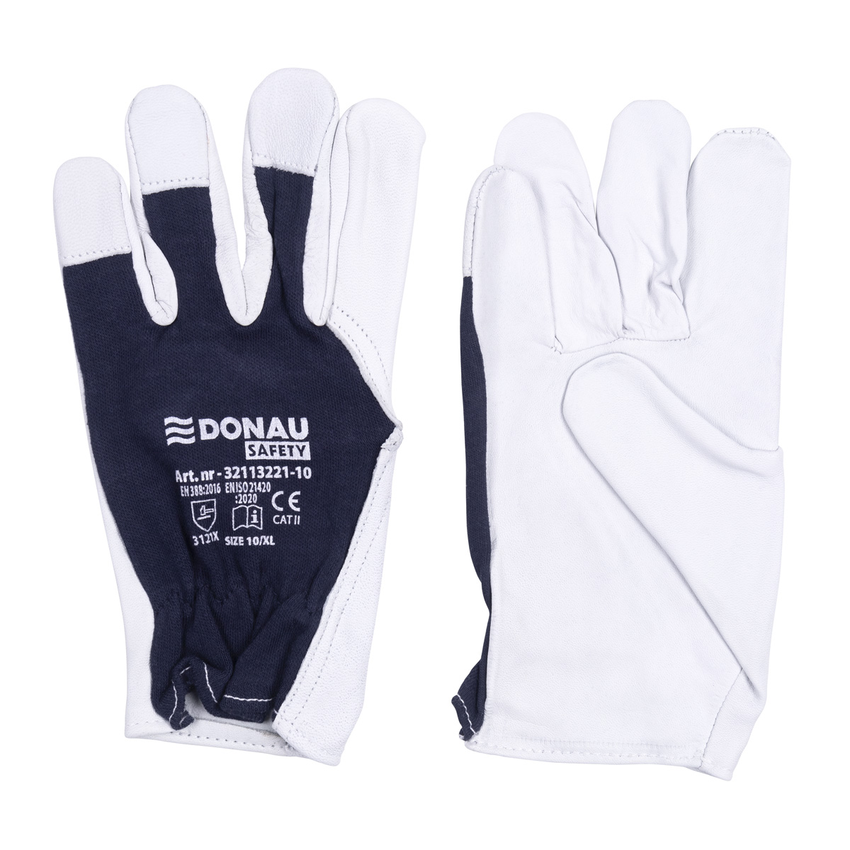 Rękawice robocze Donau Safety z koziej skóry ze ściągaczem rozmiar 10 | espryciarze.pl |Skorzystaj teraz!