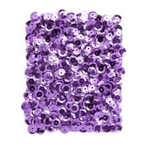 Cekiny błyszczące 8 mm 10 g B160 fioletowe | espryciarze.pl |Złap promocję!