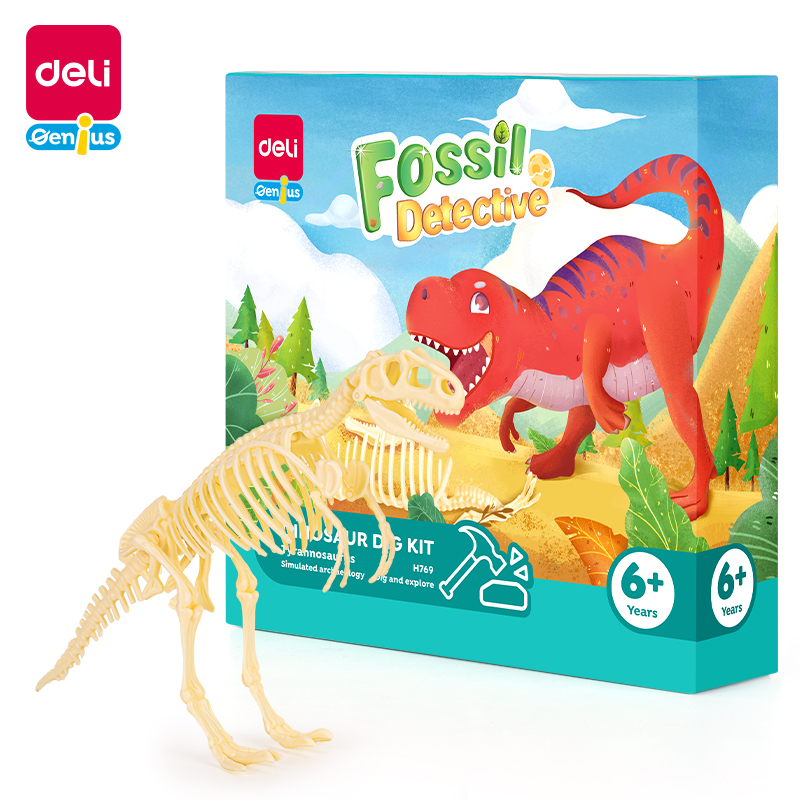 Zestaw do wykopalisk archeologicznych Deli EH769- Tyranozaur | espryciarze.pl |Kup teraz!