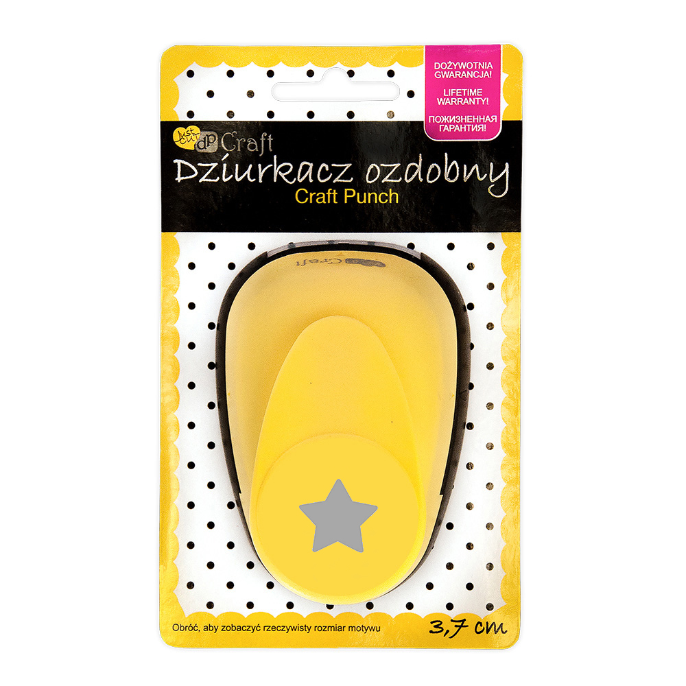Dziurkacz ozdobny 3,7 cm gwiazda | espryciarze.pl |Sprawdź ofertę!