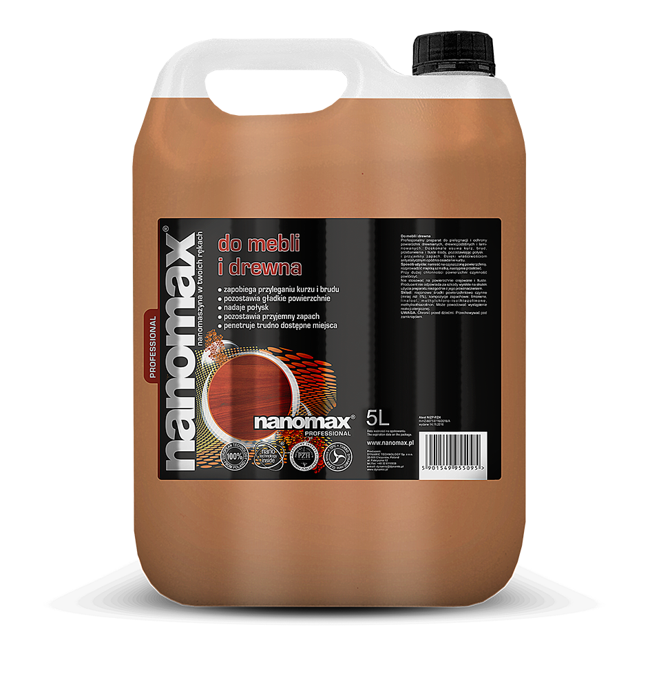 Nanomax do mebli i drewna 5 l do biura | espryciarze.pl |Zgarnij ofertę!