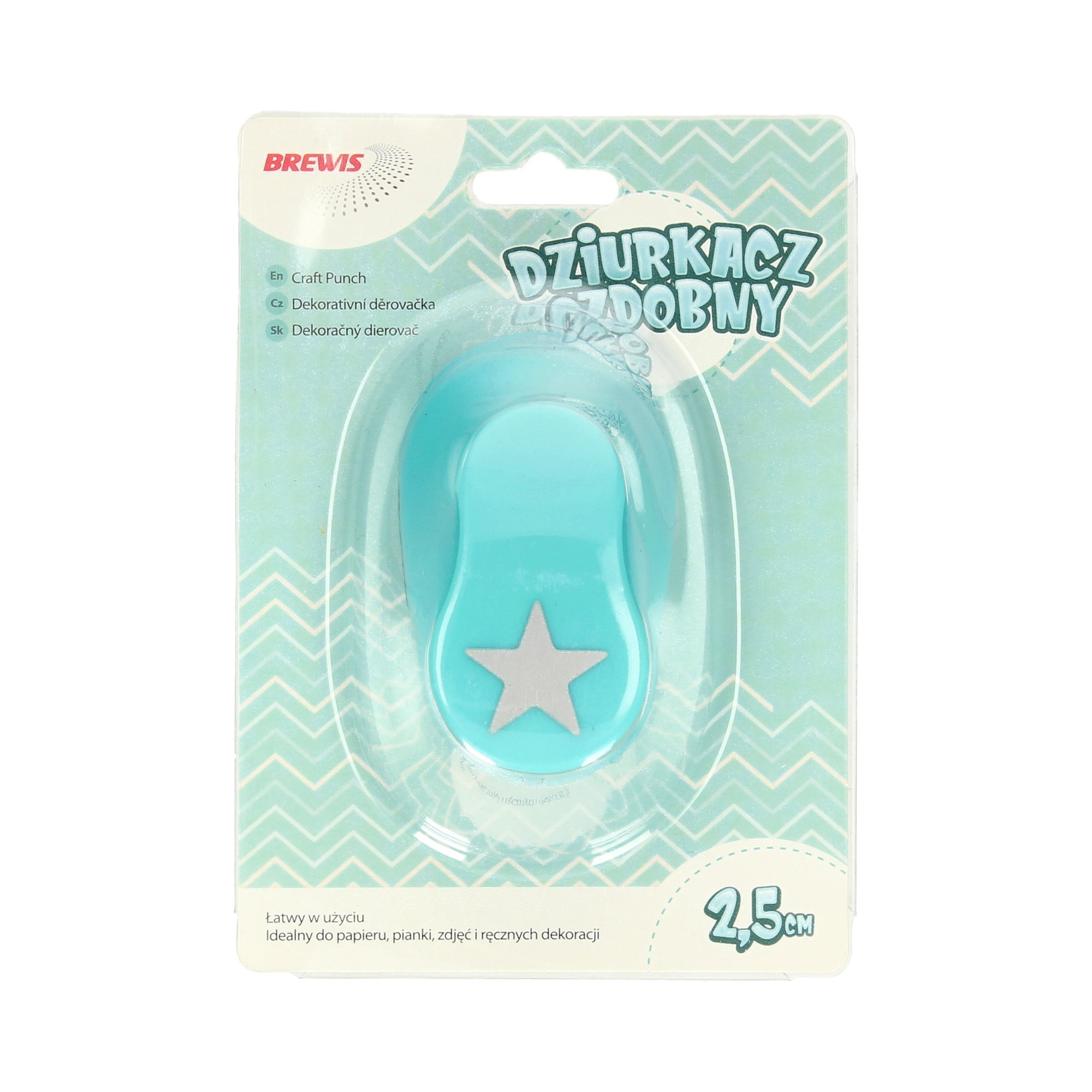 Dziurkacz ozdobny 2,5 cm gwiazdka | espryciarze.pl |Kup taniej!