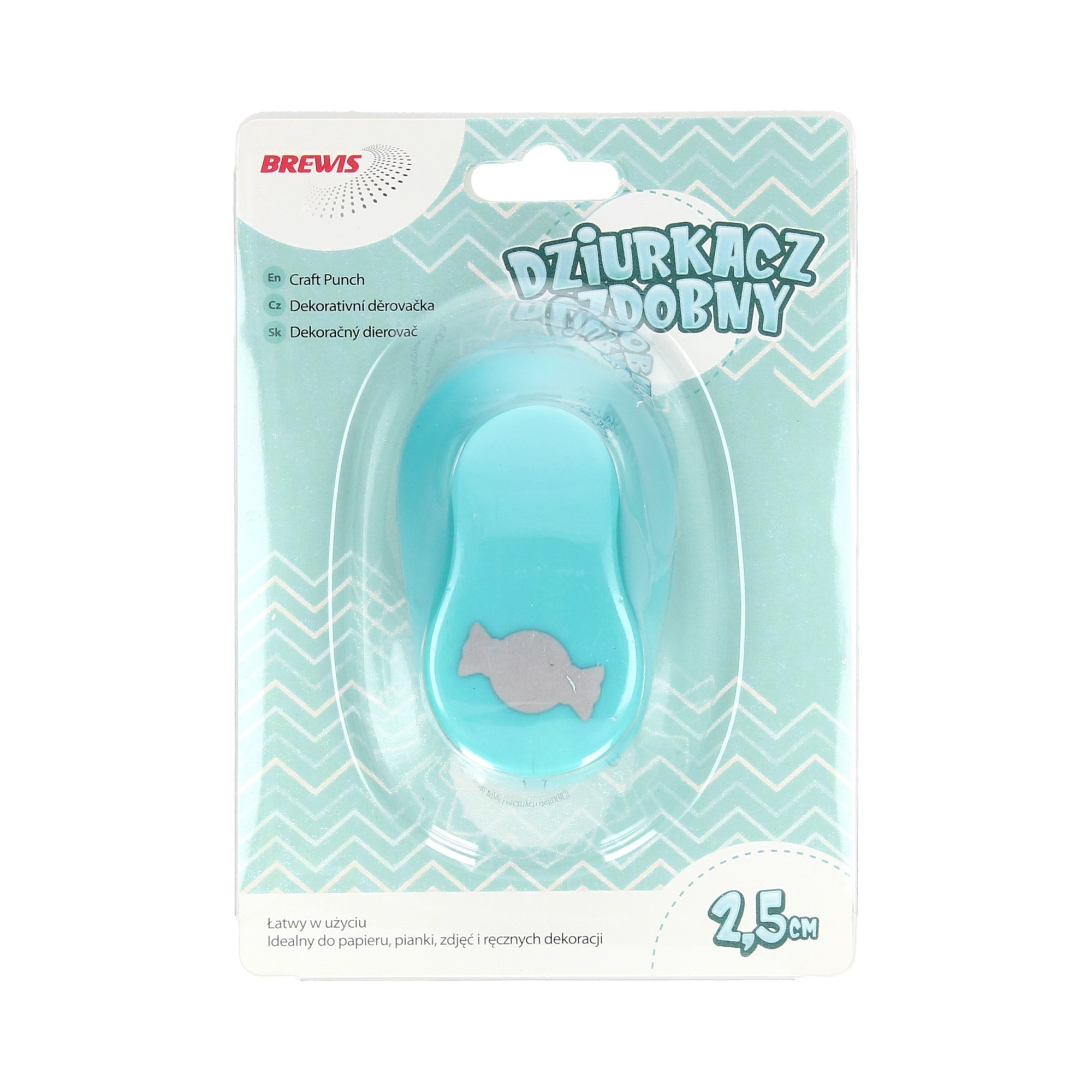 Dziurkacz ozdobny 2,5 cm cukierek | espryciarze.pl |Zamów online!