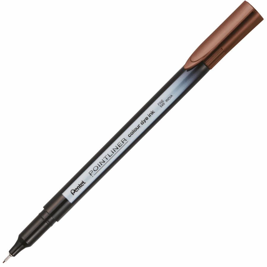 Cienkopis Pointliner colour Pentel orzechowy | espryciarze.pl |Sprawdź ofertę!