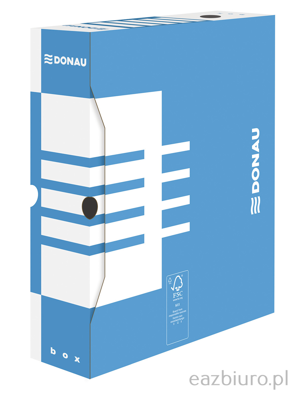 Pojemnik do archiwizacji Donau niebieski 8 cm | espryciarze.pl |Zamów dziś!