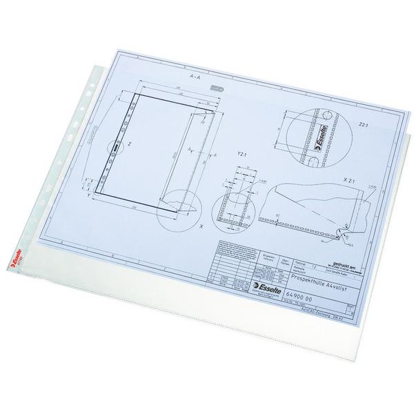 Koszulki Esselte groszkowe A3 kolor przezroczysty | espryciarze.pl |Kup taniej!