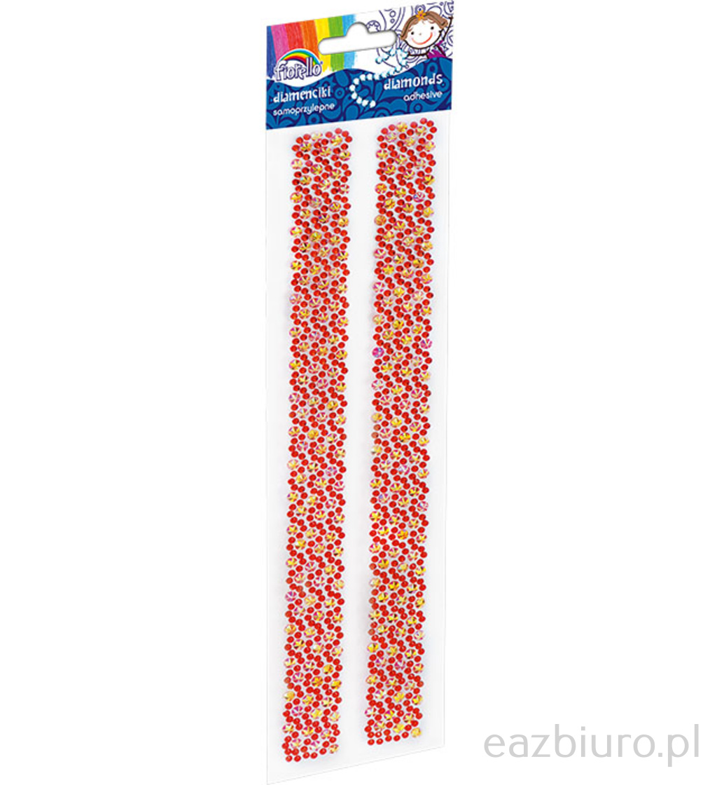 Diamenciki samoprzylepne Fiorello gr- ds081-6 czerwono-złote | espryciarze.pl |Działaj teraz!