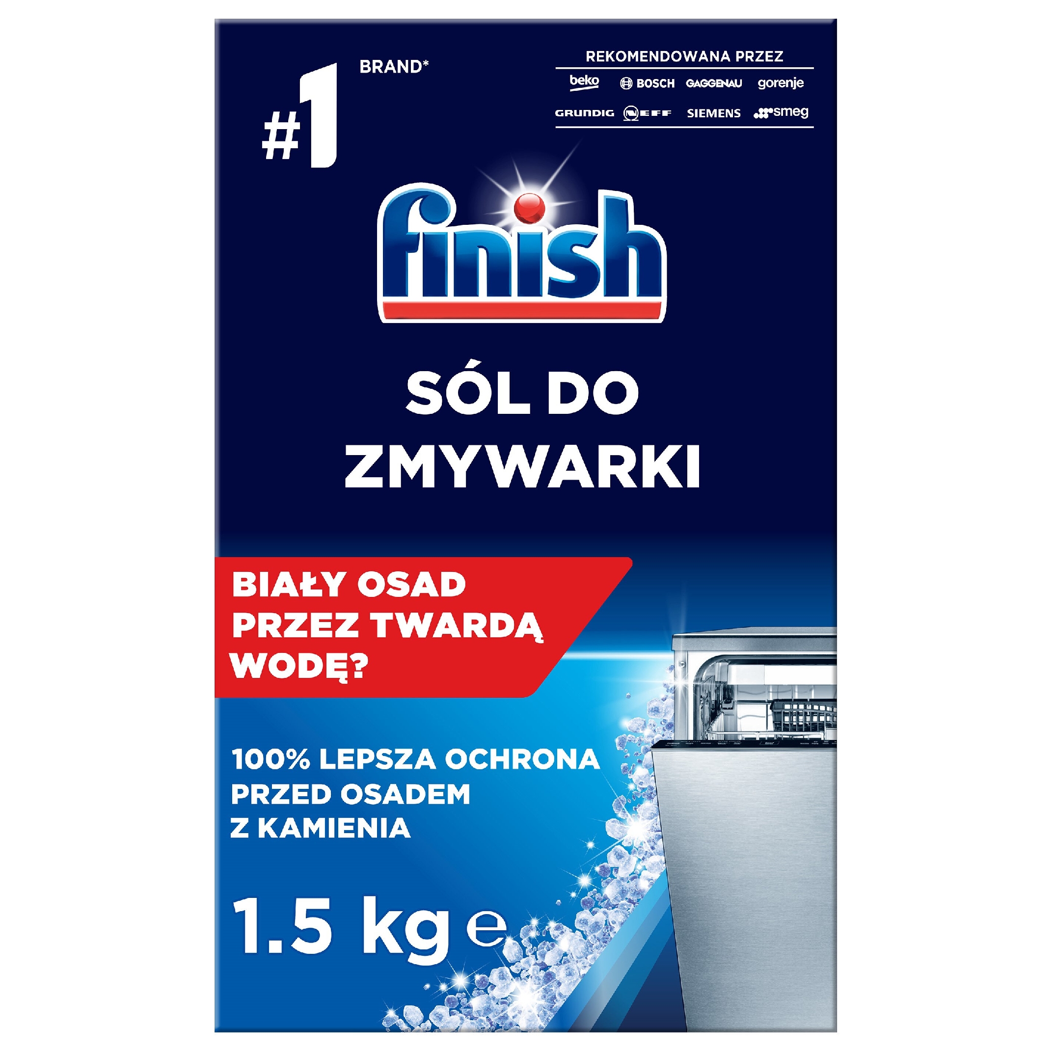 Sól do zmywarki finish, 1,5 kg | espryciarze.pl |Weź najlepszą cenę!