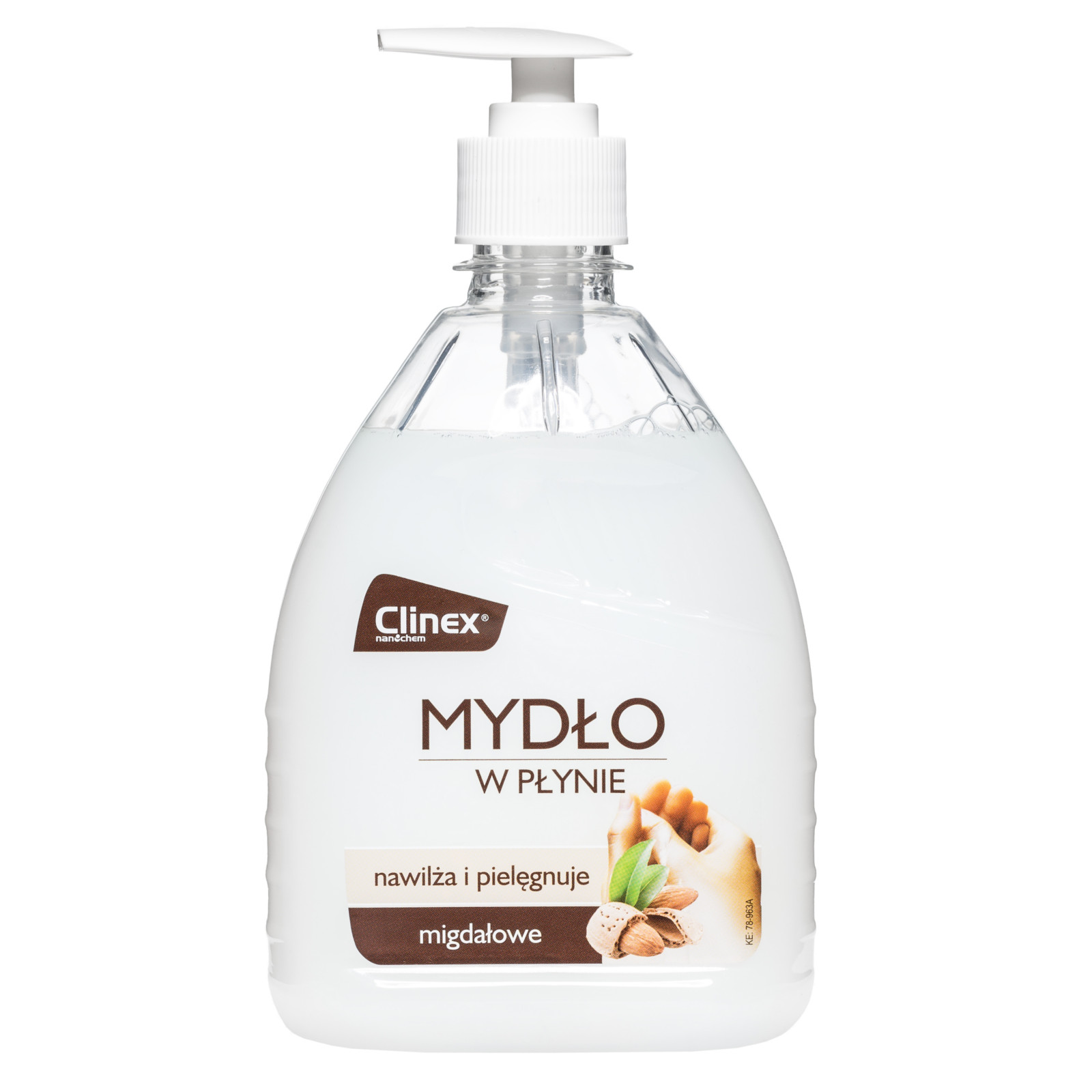 Clinex liquid soap 77-718 delikatne mydło w płynie z pompką 500 ml | espryciarze.pl |Kup taniej!