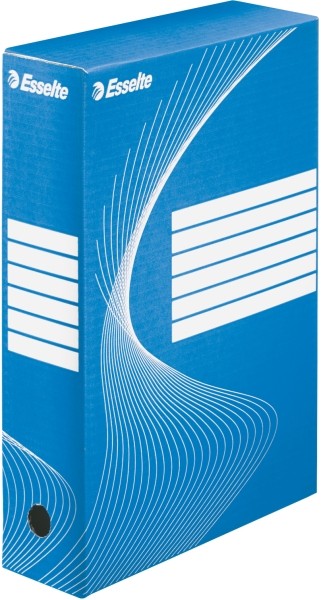 Pudełka archiwizacyjne boxy 80 mm, pojemność 800 kartek, niebieski - pojemnik do | espryciarze.pl |Zgarnij ofertę!