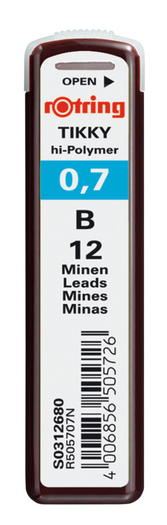 Grafity Rotring Tikky 0,7 B do biura | espryciarze.pl |Zamów online!