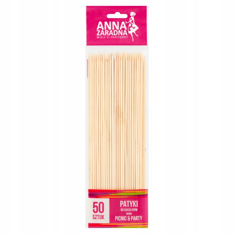 Patyczki do szaszłyków 25 cm, zestaw 50 sztuk | espryciarze.pl |Zamów natychmiast!