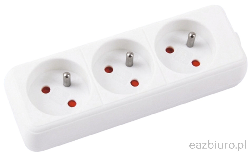 Przedłużacz Office Products 3 gniazda 1,5 m z uziemieniem | espryciarze.pl |Kliknij i kup!