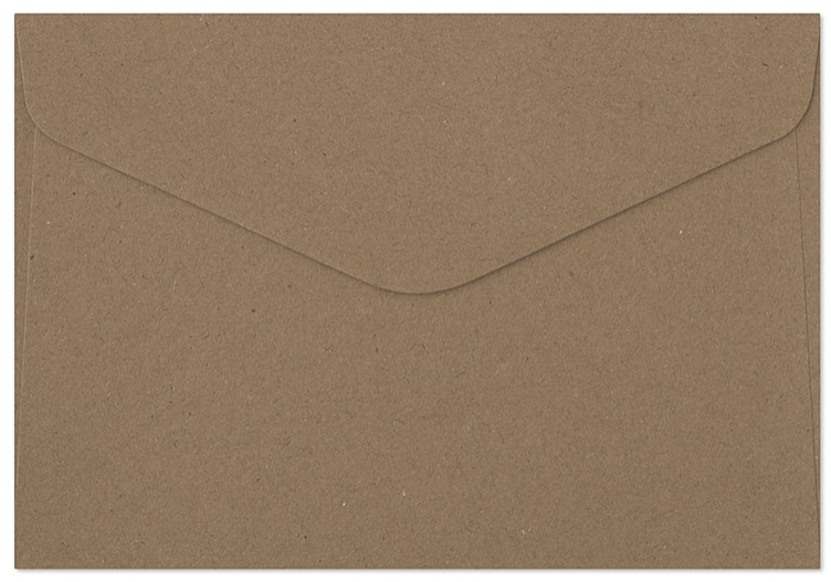 Koperta ozdobna C6 kraft ciemnobeżowa 120 g/m2 zestaw 10 sztuk | espryciarze.pl |Nie zwlekaj!