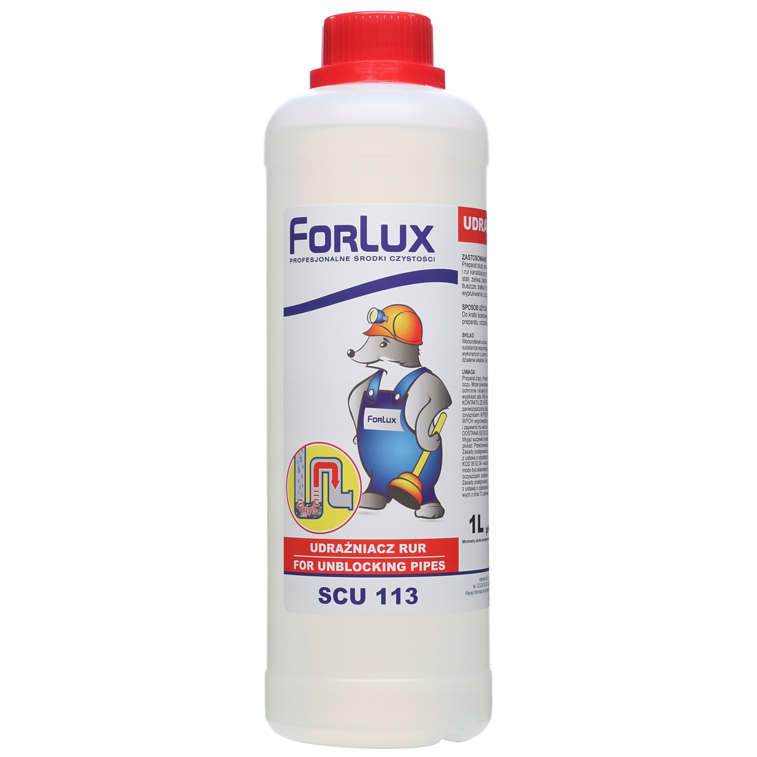 Forlux scu113 udrażniacz do rur 1 l | espryciarze.pl |Działaj teraz!