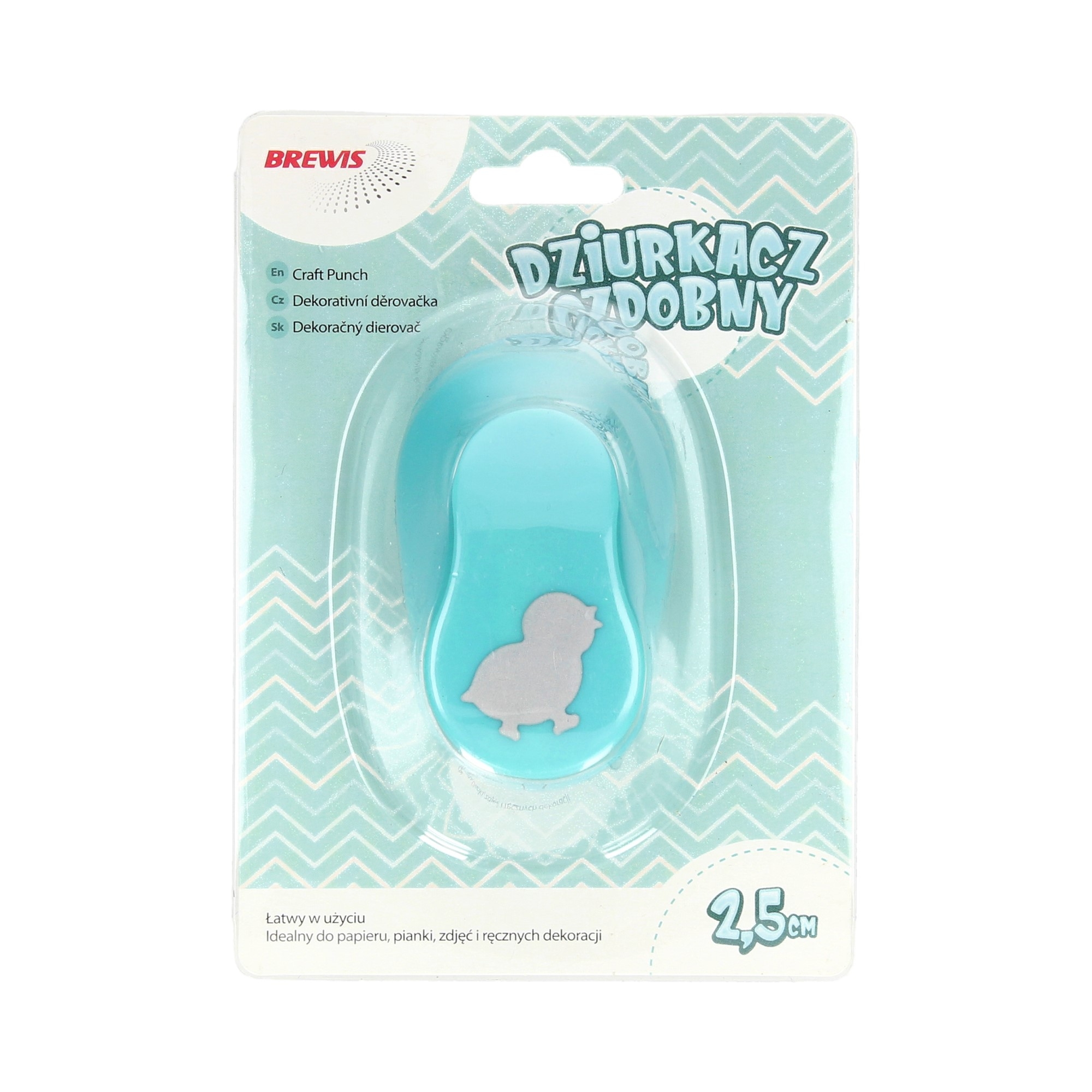 Dziurkacz ozdobny 2,5 cm kurczak | espryciarze.pl |Kliknij i kup!