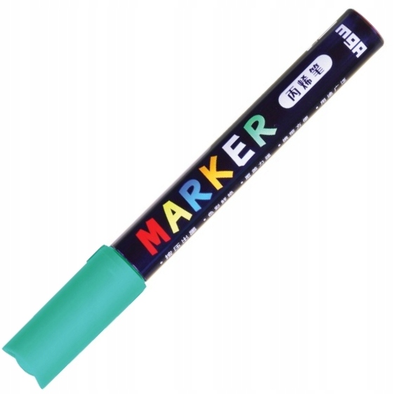 Marker akrylowy mg 1-2 mm zielony niebieskawy | espryciarze.pl |Zamów online!