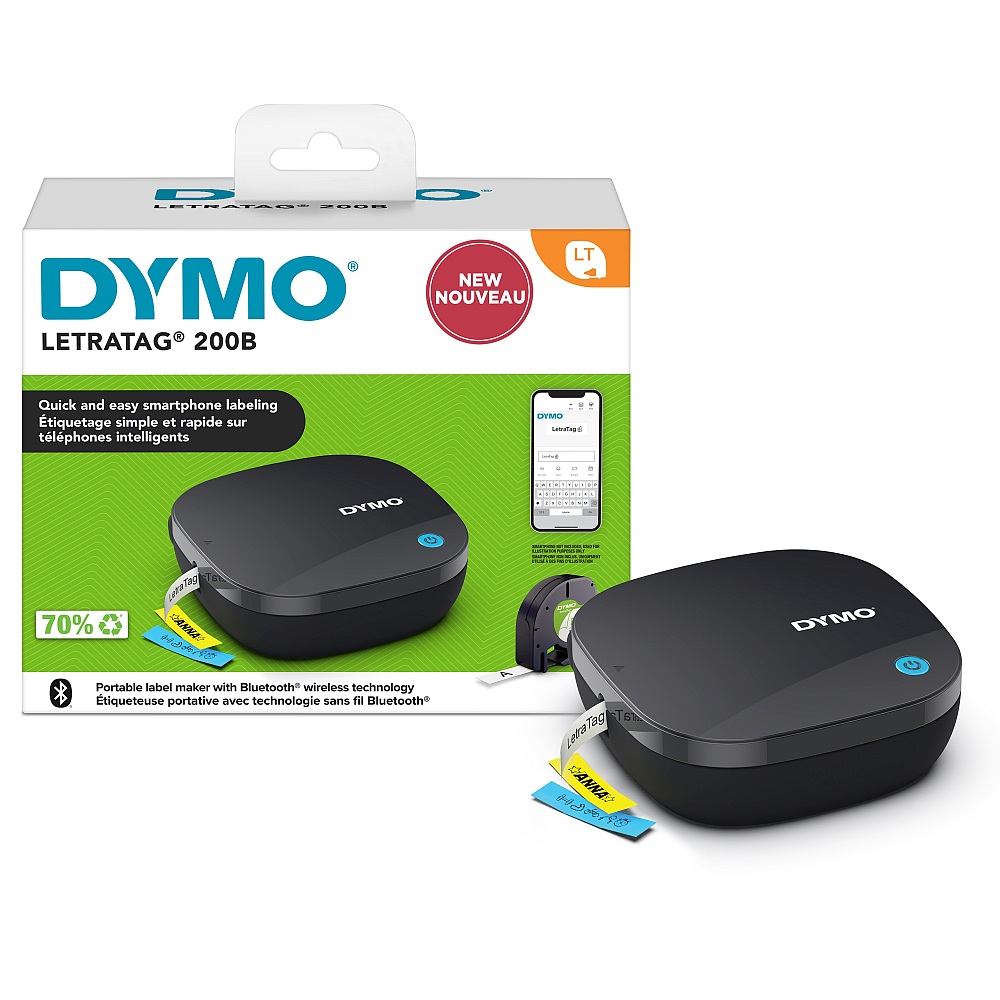 Drukarka Dymo letratag lt-200b + etykieta papierowa biała | espryciarze.pl |Zamów natychmiast!