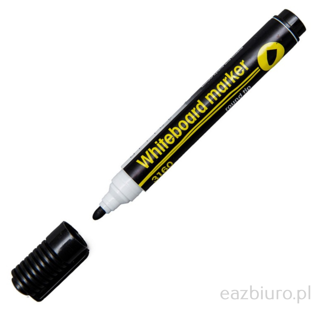 Marker suchościeralny eko 3160 czarny okrągły | espryciarze.pl |Kup od ręki!
