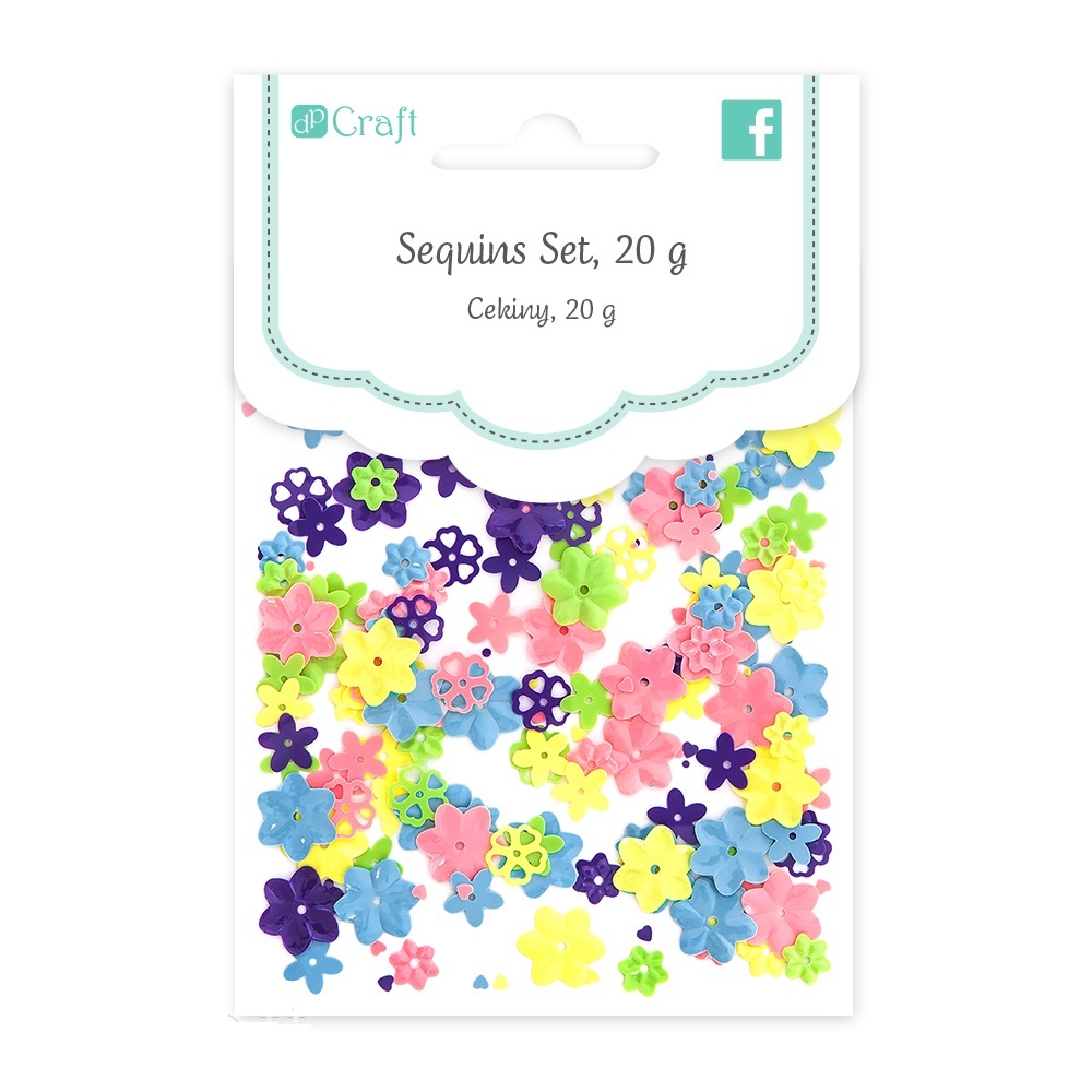 Cekiny - kwiatki mix, 20 g do biura | espryciarze.pl |Sprawdź ofertę!