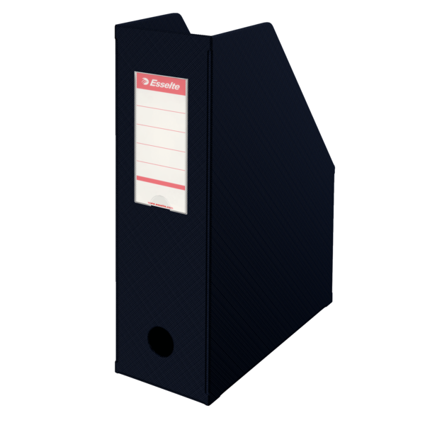 Pojemnik na czasopisma Esselte składany kolor vivida czarny | espryciarze.pl |Zgarnij ofertę!