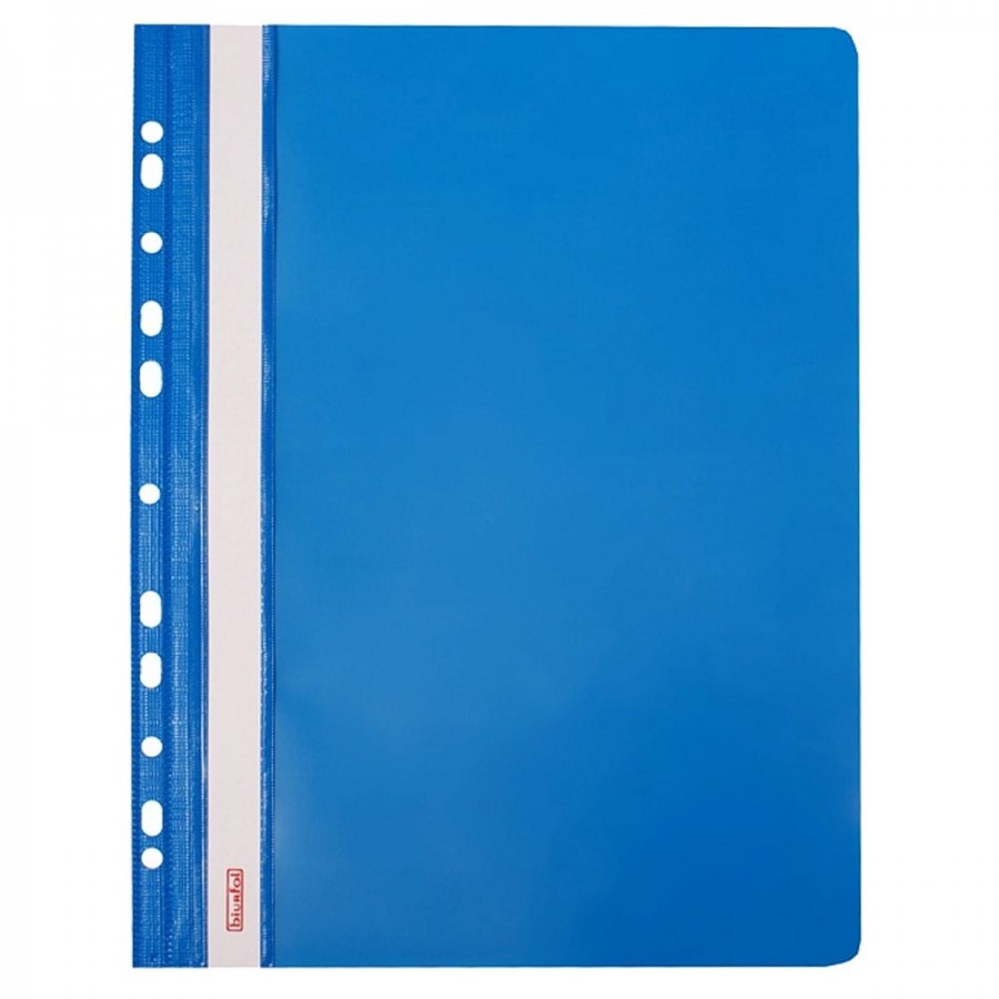 Skoroszyt Plastikowy oczkowy miękki niebieski | espryciarze.pl |Zamów dziś!