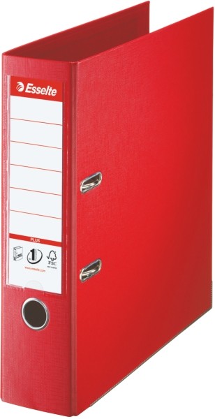 Segregator Esselte vivida plus, A4, A4 80 mm, czerwony | espryciarze.pl |Kup teraz!