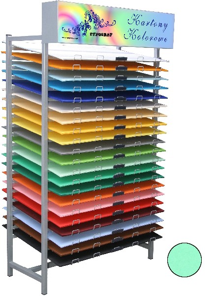 Karton 230 g 50x70 seledynowy Typograf | espryciarze.pl |Kup teraz!