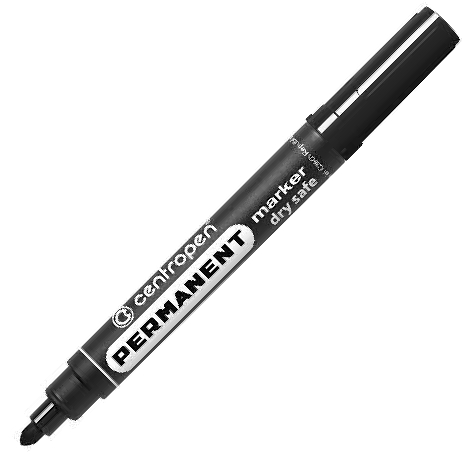Marker 8510 permanentny Centropen czarny 2,5 mm | espryciarze.pl |Działaj teraz!